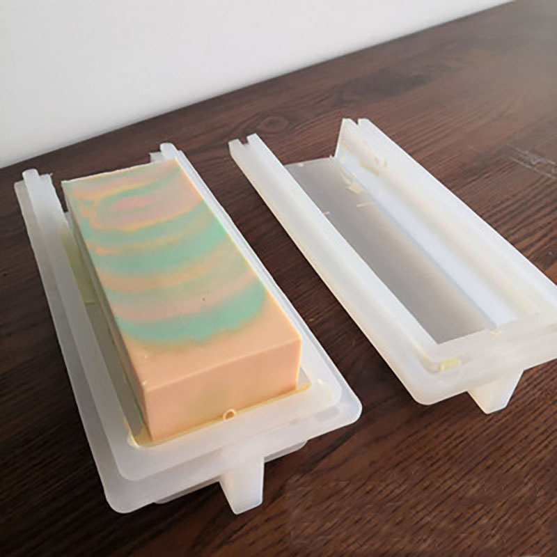 Soap Making Youtube - 수제 비누 만들기용 사각 실리콘 몰드,