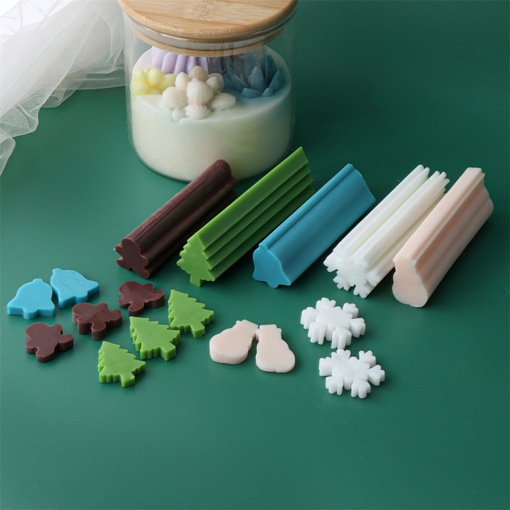 Soap Making Youtube - 크리스마스 실리콘 튜브 기둥 비누 촛불