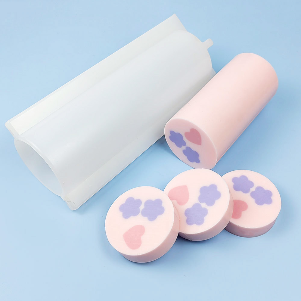 Soap Making Youtube - 큰 실린더 수제 비누 금형 7.2cm
