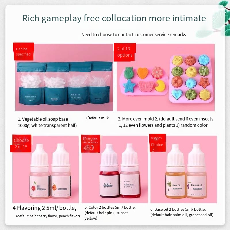 Soap Making Starter Kit - 2025 DIY 재료 팩 식물성 오일