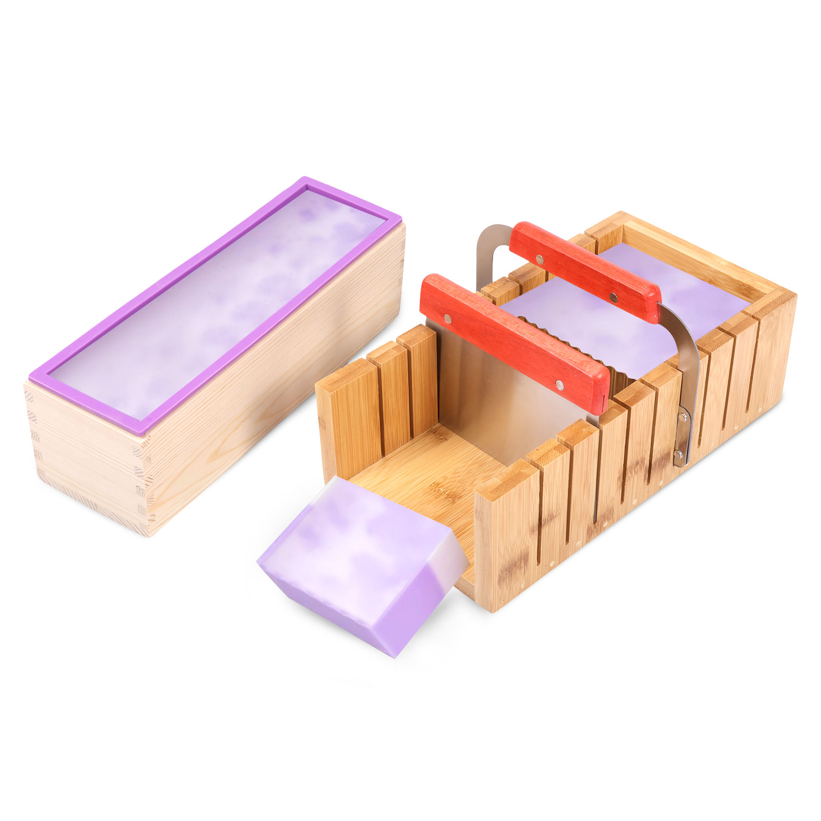 Soap Making Starter Kit - DIY 비누 만들기 몰드 키트 나무