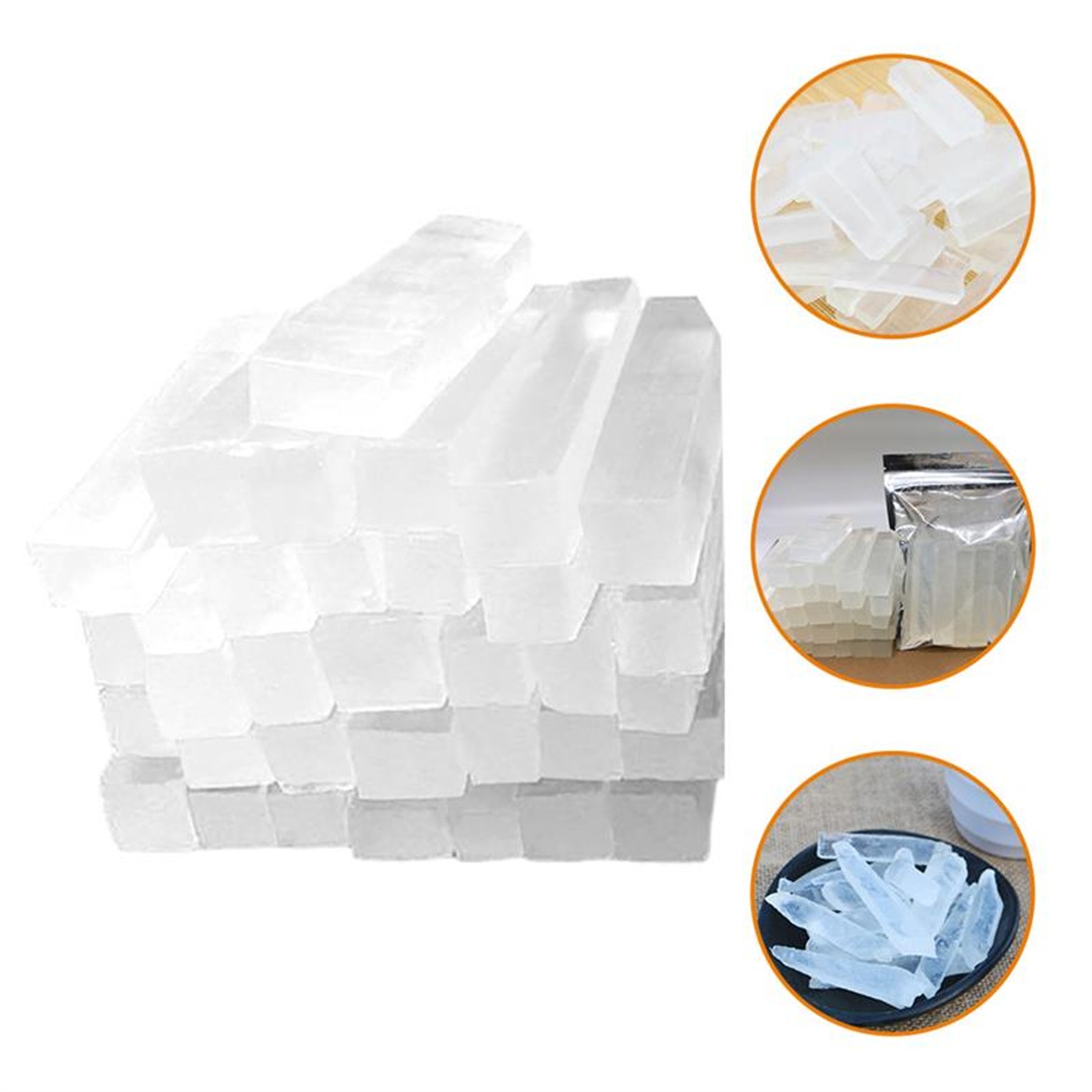 Soap Making Natural Ingredients - 투명 글리세린 비누 베이스 천연 식물성