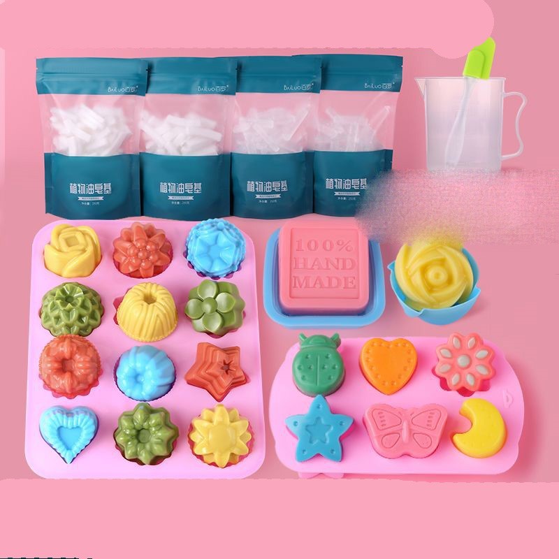 Soap Making Starter Kit - DIY 수제 비누 재료 팩 홈