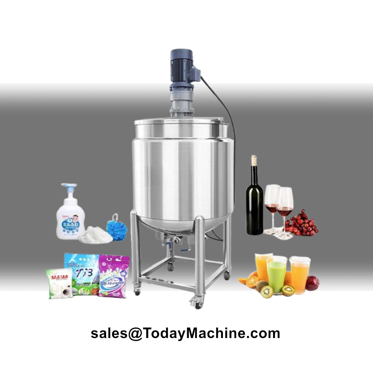 Soap Making Ins - 샴푸, 액체비누, 세제 제조 혼합 탱크