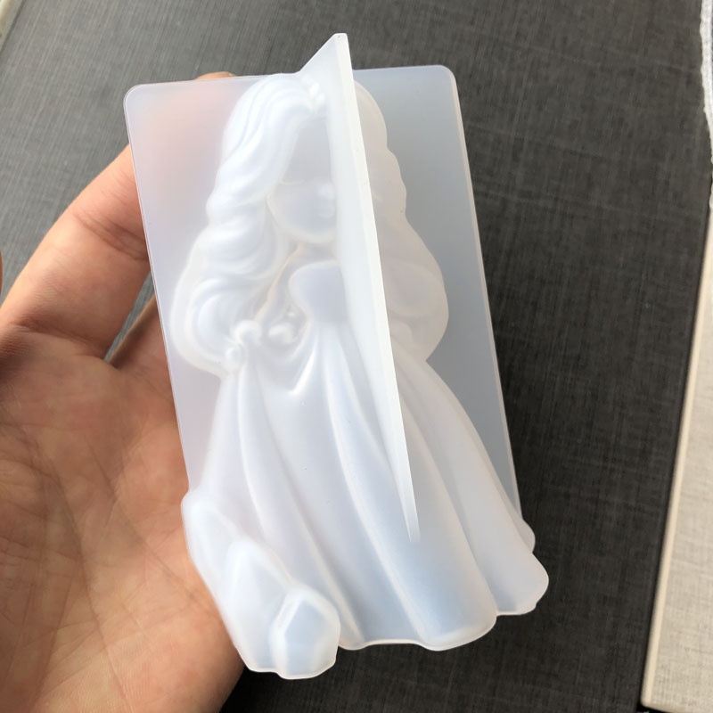 3D 귀여운 공주 실리콘 양초 금형 천사 소녀 비누 수 - Soap Making Ins 리뷰 및 가격