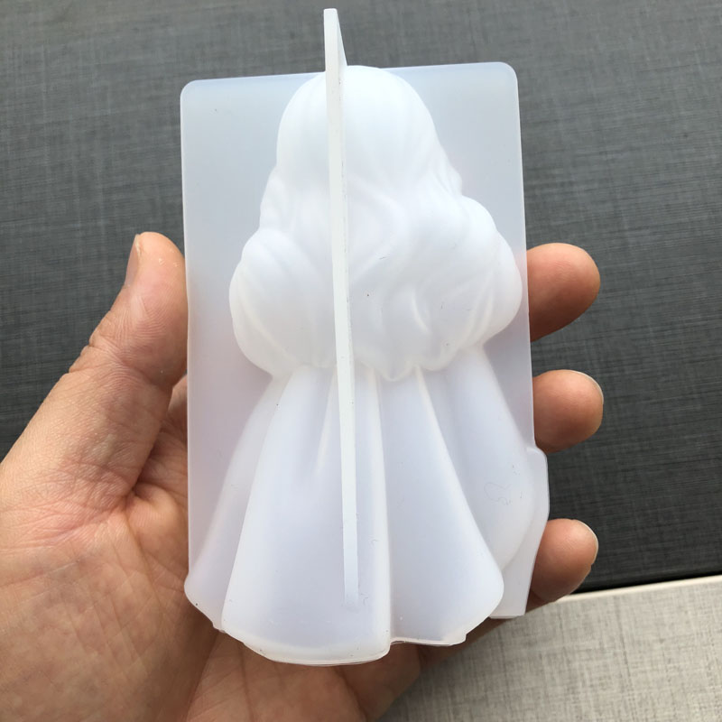 3D 귀여운 공주 실리콘 양초 금형 천사 소녀 비누 수 - Soap Making Ins 리뷰 및 가격