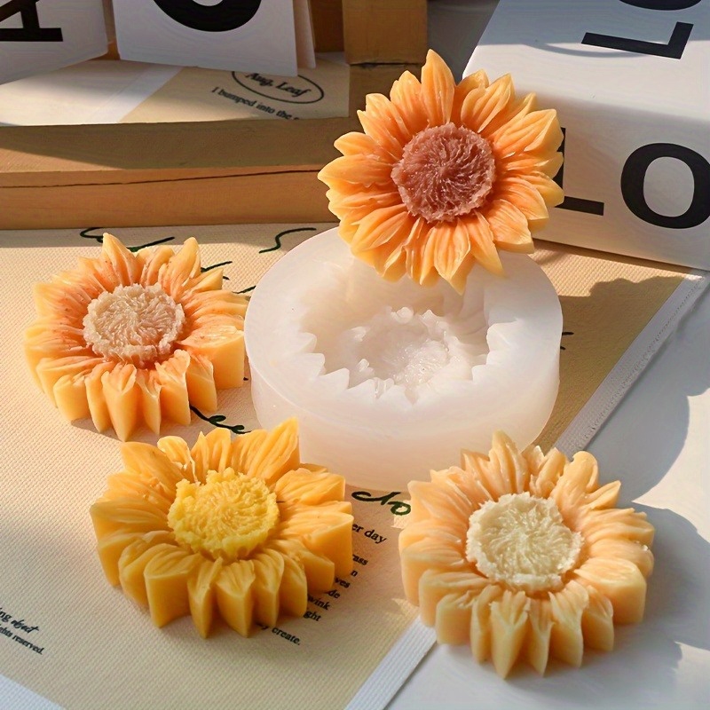활기 넘치는 3D 해바라기 실리콘 몰드 (캔들 & 비누 - Soap Making Dish 리뷰 및 가격