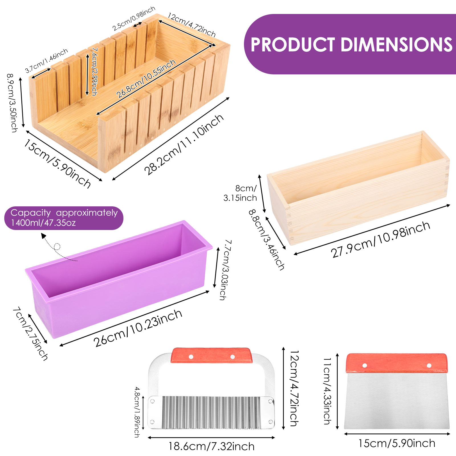 DIY 비누 만들기 몰드 키트 나무 상자 포함 조절 가 - Soap Making Starter Kit 리뷰 및 가격