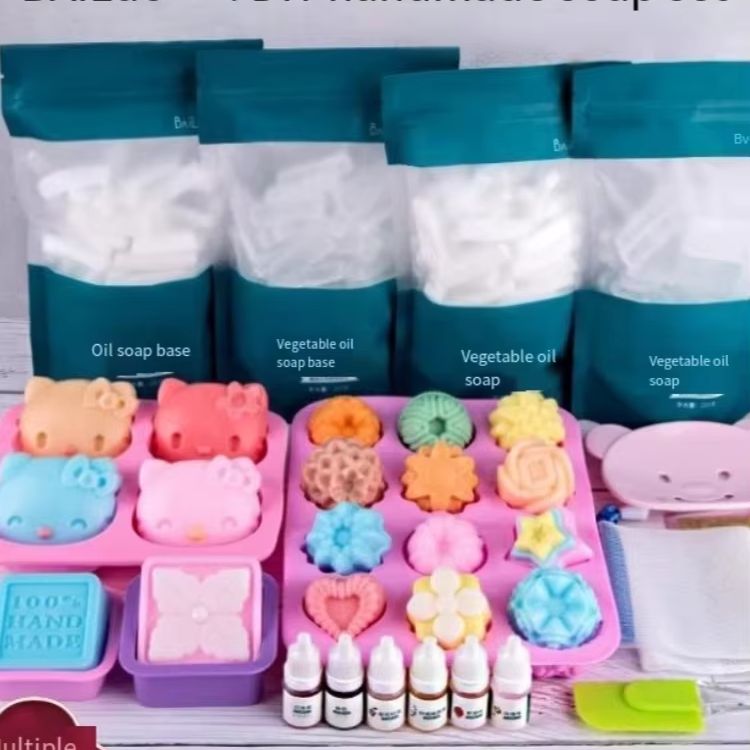 DIY 비누 몰드 만들기 도구 식물성 오일 비누 세트  - Soap Making Starter Kit 리뷰 및 가격