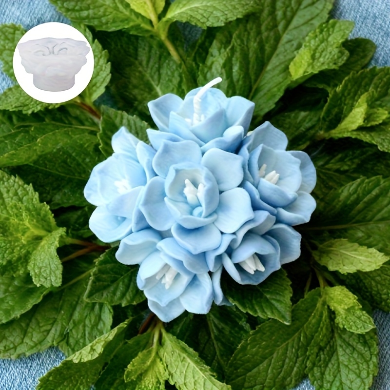1개의 수국 양초 실리콘 몰드, 양초, 비누, 레진 공 - Soap Making Ins 리뷰 및 가격