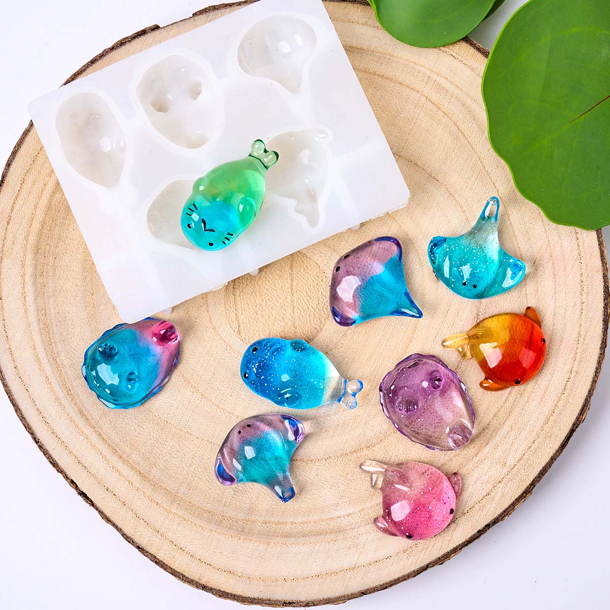 3D 힐링 귀여운 만타 가오리 실리콘 몰드 DIY 키체 - Soap Making Ins 리뷰 및 가격