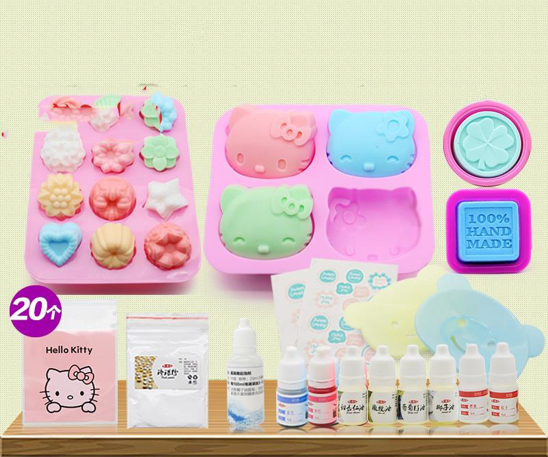 천연 수제 비누 만들기 도구 세트, 다기능 만화 초콜릿 - Soap Making Starter Kit 리뷰 및 가격