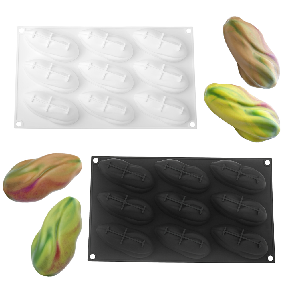 피스타치오 디자인 1구, 4구, 9구 실리콘 초콜릿 몰 - Soap Making Dish 리뷰 및 가격