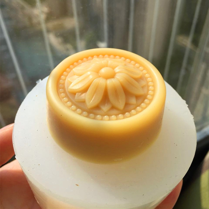 라운드 클래식 비누 금형 DIY 수제 꽃 비누 금형 만 - Soap Making Process 리뷰 및 가격