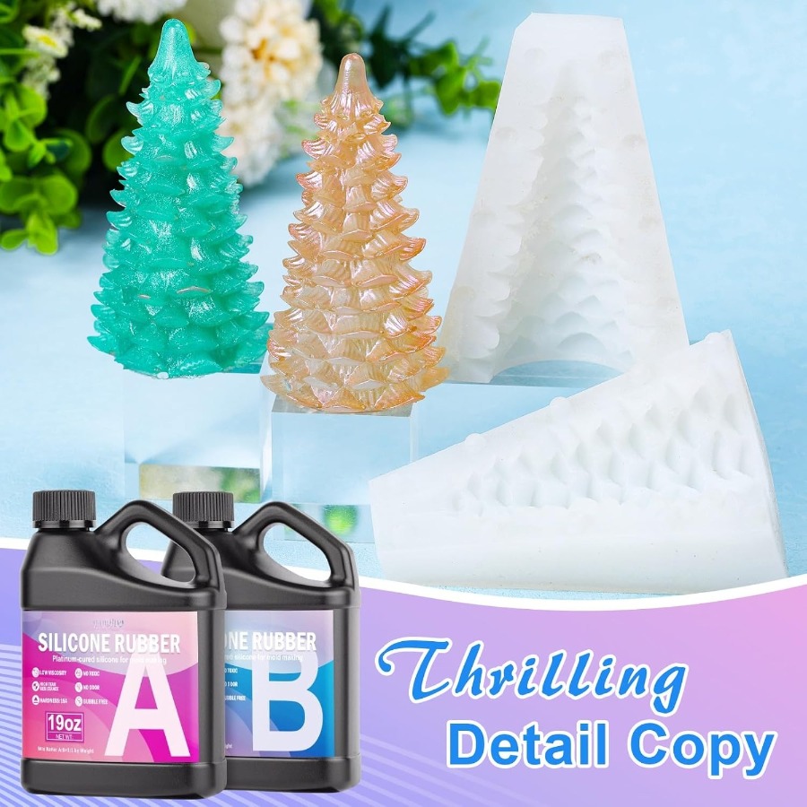 실리콘 몰드 제작 키트, 38.8oz 15A 탄성 액상 - Soap Making Ins 리뷰 및 가격