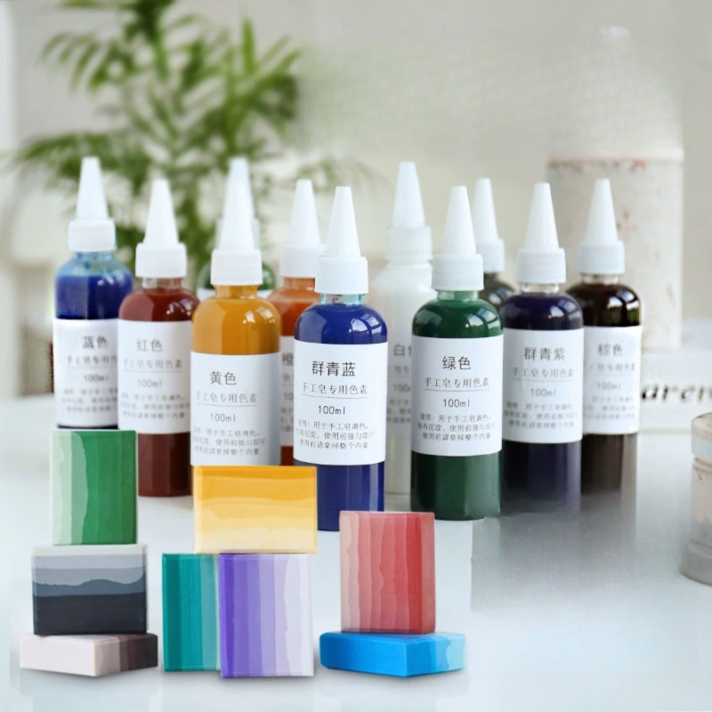 액체 비누 염료 100ml, 화장품 등급, 저농도, 콜 - Soap Making Process 리뷰 및 가격